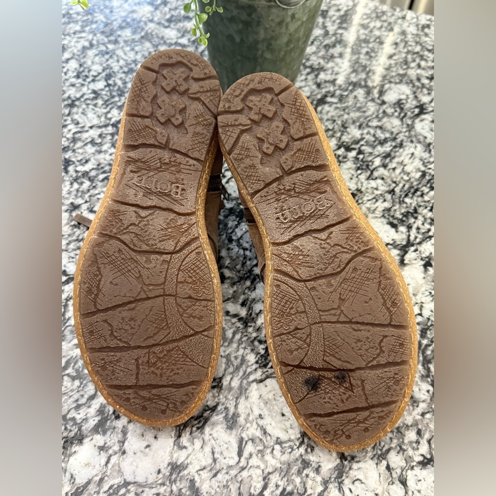 Born Women's Taupe Ankle Booties - Picture 8 of 13